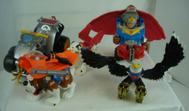 Vintage Rescue Heroes Lot Of 5 Fisher Price 1997, 98, 99 with Accessories Mattel - £29.58 GBP