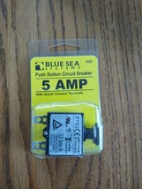 Blue Sea Systems 5 Amp With Quick Connect Terminals, Push Button Circuit... - $19.68