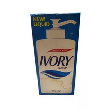 Ivory NIB Vintage (1982) Liquid Hand Soap Pump Dispenser 9 Oz Blue White... - £22.42 GBP