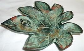 VINTAGE CAST IRON DECORATIVE CANDY DISH BY TOYO JAPAN - $38.00