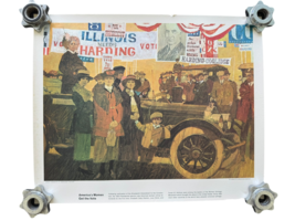 Voting Rights Poster Art Great Moments in American History 19&quot; x 15&quot; Print - $12.00