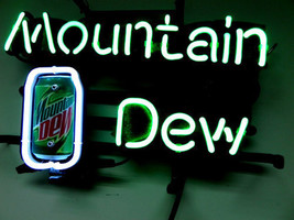 Mountain Dew Soda  Neon Sign 14&quot;x8&quot; - £54.20 GBP