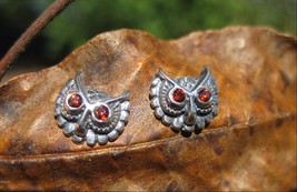 Haunted Wisdom of Ages Owl Earrings Akashic Records Memory and cognitive spells - £18.43 GBP