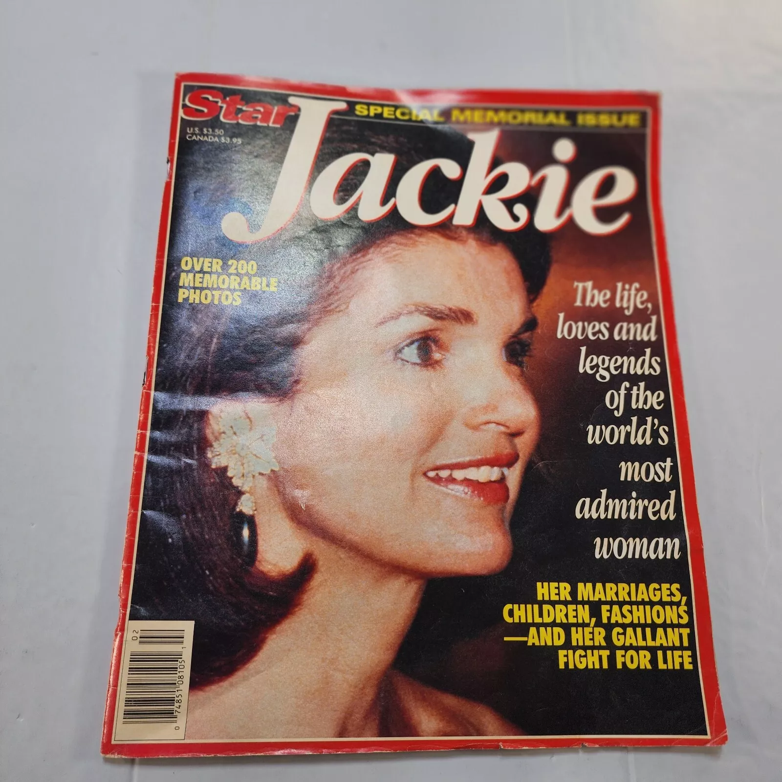 The Star:  Special Memorial Issue - Jackie (1994) - £7.90 GBP