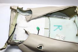 2005-2007 INFINITI G35 COUPE FRONT RIGHT PASSENGER UPPER SEAT COVER BEIGE P3934 image 9
