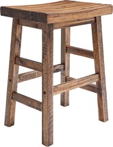 Durango 26&quot; H Industrial Wood Counter-Height Stool. - £79.38 GBP