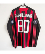 Ronaldinho #80 AC Milan 2008-09 Home Soccer Jersey - $66.00 - $69.00