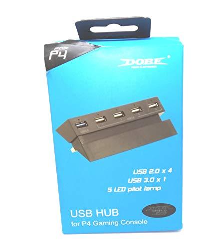 Primary image for Dobe PS4 USB Hub 5 Ports White (USB 3.0 x1 + USB 2.0 x4) USB Expand Port for Ori