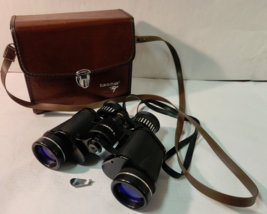 Vintage Tasco Zip Binoculars 101Z 7X-15X35 Zoom JAPAN Hardcase Broken Fo... - $10.30