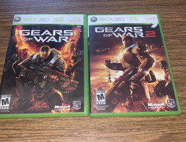 Gears of War 1 And 2 Cleaned &amp; Tested! (Xbox 360) - £8.03 GBP