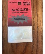 The Original Little Atom Nuggies Super Soft Plastic Tail #NUG 26 GLO blu... - $224.13 MXN