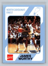 James Worthy #22 1989 Collegiate Collection North Carolina&#39;s Finest Tar Heels - £1.57 GBP