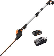 20&quot; Cordless Hedge Trimmer (With Charger And Battery): Worx Wg252 20V Power - $180.94