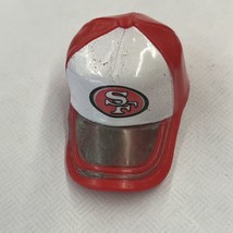 San Francisco 49ers NFL Football Cap Hat Mini 2&quot; Long Gumball Prize 2010 - $8.04