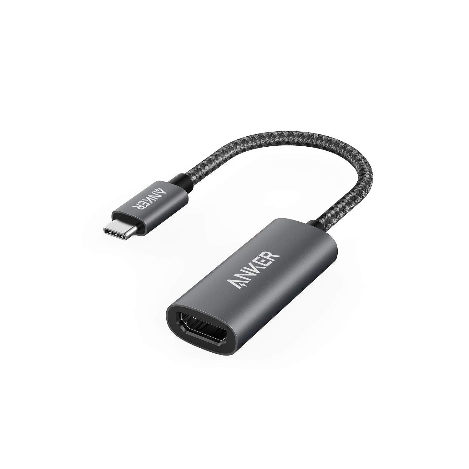 Anker USB C to HDMI Adapter (4K@60Hz), 310 USB-C Adapter (4K HDMI), Aluminum, Po - $22.79