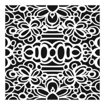 Crafter&#39;s Workshop Template 12&quot;X12&quot;-Secret Garden - $11.27