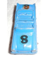 Tootsietoy Blue Convertible #8 Ford Used Car Nice Shape 1960&#39;s - £5.59 GBP