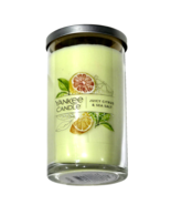 Yankee Candle Juicy Citrus &amp; Sea Salt Glass Jar Candle 14.25oz 5.5in tal... - $27.99