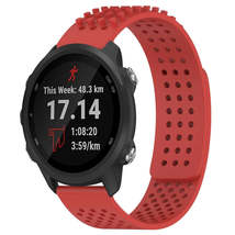 For Garmin Forerunner 245 Music 20mm Holes Breathable 3D Dots Silicone Watch Ban - £3.15 GBP