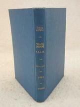 Proceedings Of The Grand Lodge Free And Accepted Masons Of Wisconsin 1965 [Hardc - £61.52 GBP