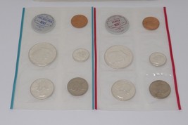 US Mint 1964 P &amp; D Uncirculated Coin Set - £59.00 GBP