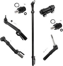 7Pc Steering &amp; Suspension Kit Front Lower Ball Joint Outer Tie Rod Drag Link - $244.27