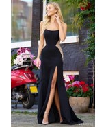 Sherri Hill Black Prom / Pageant Dress w/ Scuba Corset - Size 8 - Style ... - $391.05