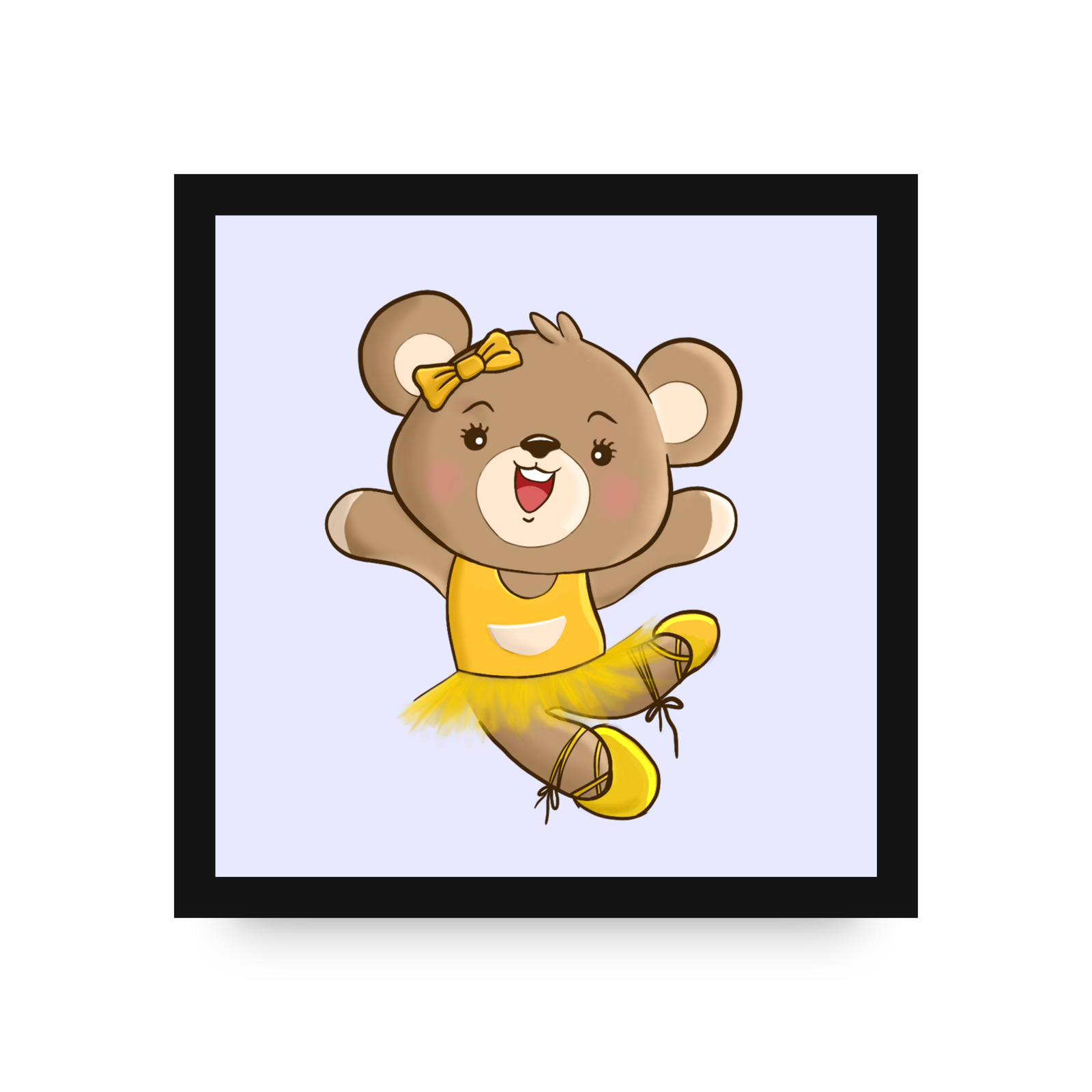 Brooklyn the Bear Canvas by Dancing Littles Jungle - $35.99+