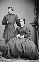 Union Army General George McClellan Wife Ellen Mary 8x10 US Civil War Photo - £7.01 GBP