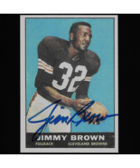 Jim Brown autograph signed 1961 Topps Card #71 Browns - $129.99