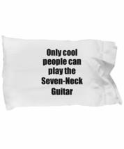 Seven-Neck Guitar Player Pillowcase Musician Funny Gift Idea Bed Body Pi... - £17.23 GBP