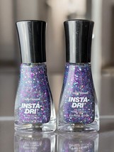 2X Sally Hansen INSTA-DRI Nail Color Polish - Color #366/423 Grape Shifter .31oz - £9.75 GBP