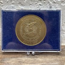 NASA Space Shuttle Columbia STS-94 Coin Medallion KG JD - $7.91