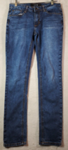 Joe&#39;s Jeans Youth Size 16 Blue Denim Cotton Pockets Casual Flat Front Sk... - $17.07