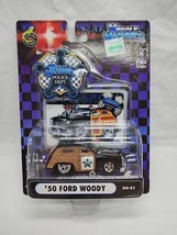 2004 Muscle Machines Police Dept &#39;50 Ford Woody 1:64 Scale Diecast Car - £9.85 GBP