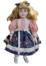 Goebel Carol Anne Musical Porcelain Doll 18&quot; Sondra 1989 Ltd Edition - £15.43 GBP