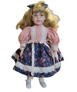 Goebel Carol Anne Musical Porcelain Doll 18&quot; Sondra 1989 Ltd Edition - £15.43 GBP