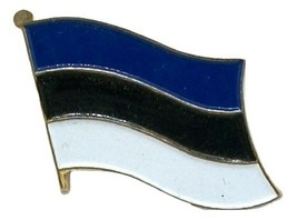Estonia Flag Hat Tac or Lapel Pin - $6.84