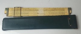 Vintage 1947 Keuffel & Esser Co. 4080-3 Log Log Duplex Trig Slide Rule w/ Case - $14.84