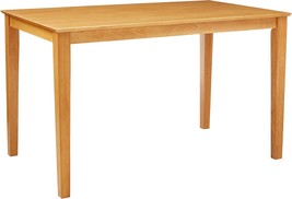 Modern Cat H Wooden Dining Table With Rectangular Tabletop And 60 X 36 X... - $290.95