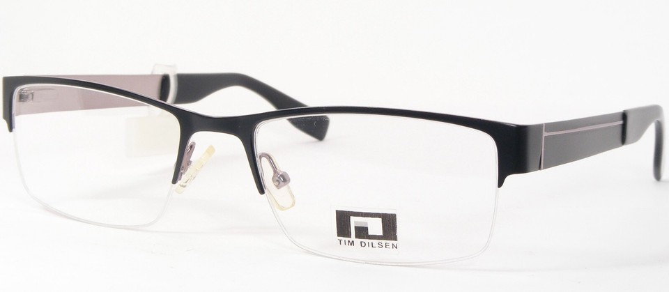 TIM DILSEN TD5669 Black UNIQUE RARE EYEGLASSES GLASSES METAL FRAME 55-18... - $49.50 TIM DILSEN TD5669 Black UNIQUE RARE EYEGLASSES GLASSES METAL FRAME 55-18... - $49.50