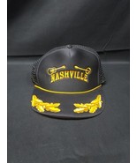 1980s Nashville Trucker Mesh SnapBack Rope Cap Hat UNUSED Country Wester... - $265.10 MXN