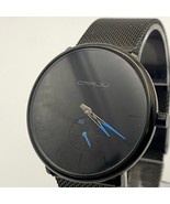 CRRJU Black Stainless Steel Minimalist Watch - $24.49 CAD