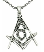 Freemason Masonic Symbol Compass Square God Goodness Alloy Jewelry Penda... - $24.43 CAD