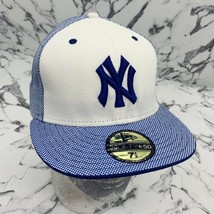Men's New Era Cap Royal Blue | White NY Yankees 59FIFTY - £47.27 GBP
