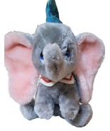 Dumbo Vintage Walt Disney World 9&quot; Sitting Elephant Plush Stuffed Toy - $20.44 CAD