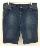Buffalo David Bitton Mid Rise Samuella Bermuda Women&#39;s Denim Blue Jean S... - $11.87