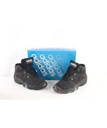 NOS Vintage 90s Adidas Mens 9 Spell Out Roughneck Basketball Shoes Black... - $138.86 CAD