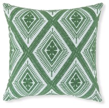 Bellvale - Green / White - Pillow (Set of 4) - $1,274.79 MXN