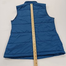 Merona VN1119796 Women's Blue Full Zip Pockets Sleeveless Vest Size Small  image 6